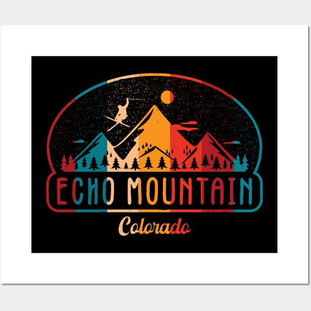 Echo Mountain COLORADO. Wall Art by Niceartshop